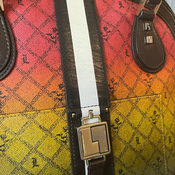 🐑🐑💋 Vintage L.A.M.B. Rasta Montego Bowler by Gwen Stefani - Picture 5 of 16